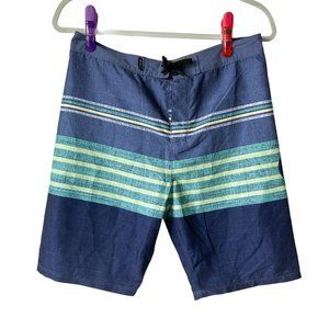 New HURLEY Boys' Boardshorts Size 18 Striped